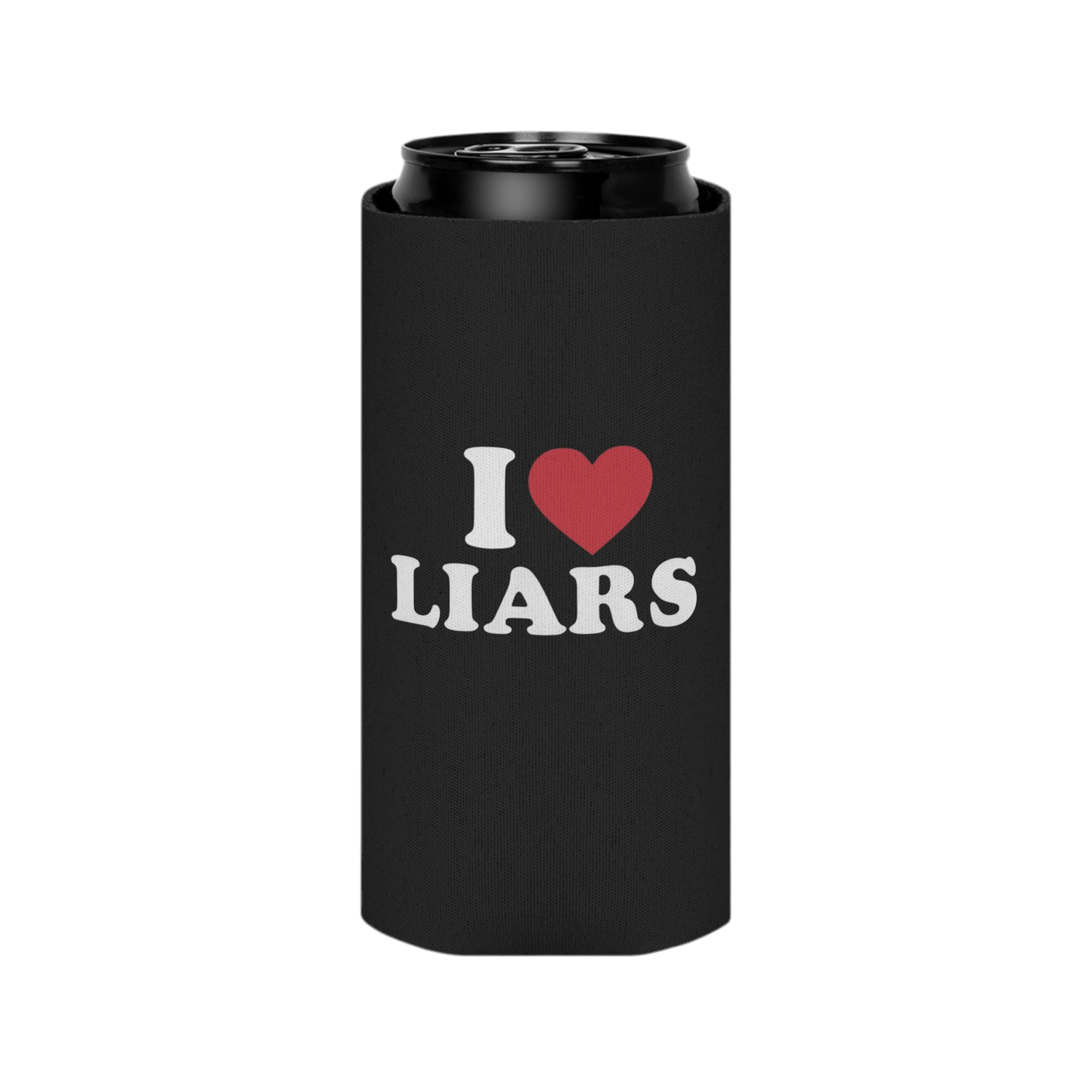 Lucky Liar I Heart Liars Can Koozie, Can Holder