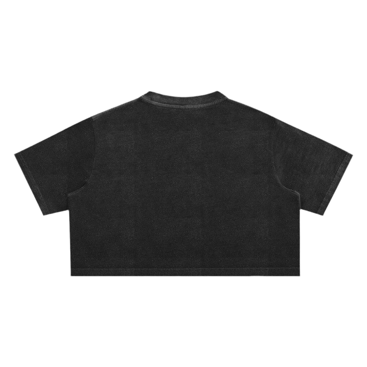 Lucky Liar I Heart Liars Snow Washed Crop Top